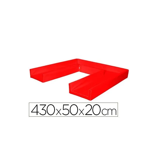 CIRCUITO MODULAR DE GATEO SUMO DIDACTIC 430X50X20 CM ROJO