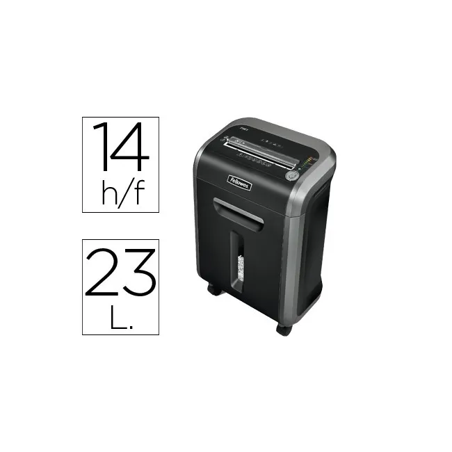 DESTRUCTORA DE DOCUMENTOS FELLOWES PS-79CI CAPACIDAD DE CORTE 16 H ...