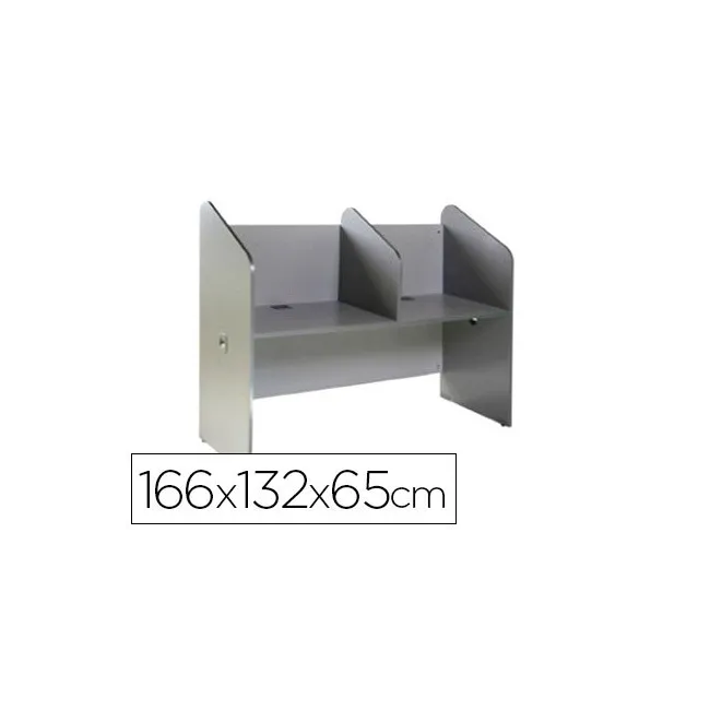 MESA CENTRO DE LLAMADAS ROCADA DOBLE SERIE WELCOME 166X132X65 CM AC...