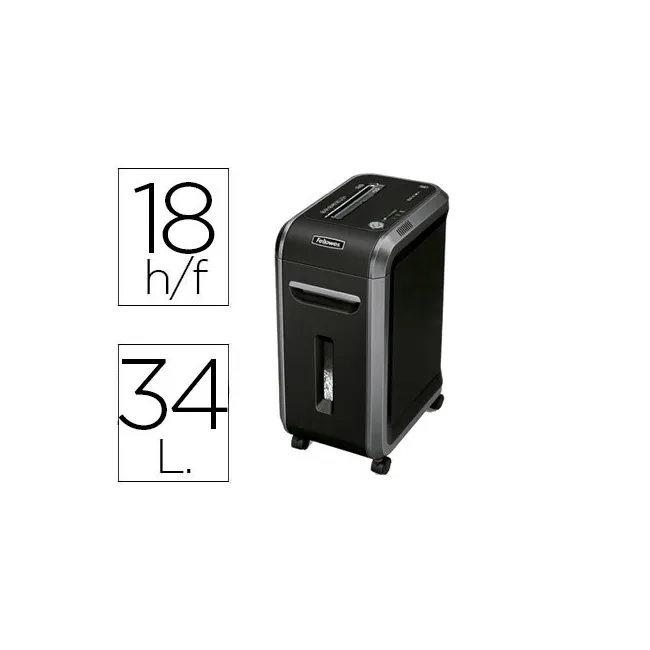 DESTRUCTORA DE DOCUMENTOS FELLOWES 99CI CAPACIDAD DE CORTE 18 HOJAS...