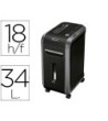 DESTRUCTORA DE DOCUMENTOS FELLOWES 99CI CAPACIDAD DE CORTE 18 HOJAS...