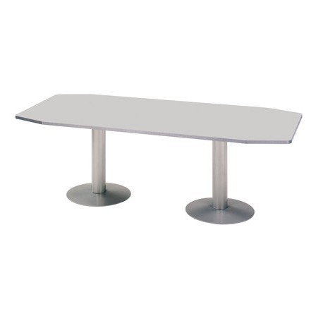 MESA REUNION MEETING 3003AT02 ESTRUCTURA ALUMINIO TABLERO GRIS 220X...