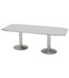 MESA REUNION MEETING 3003AT02 ESTRUCTURA ALUMINIO TABLERO GRIS 220X...
