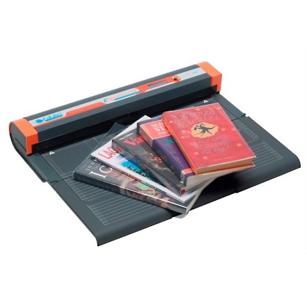 MAQUINA FORRADORA DE LIBROS COLIBRI E-LEONARDO LONGINTUD MAXIMA 500 MM