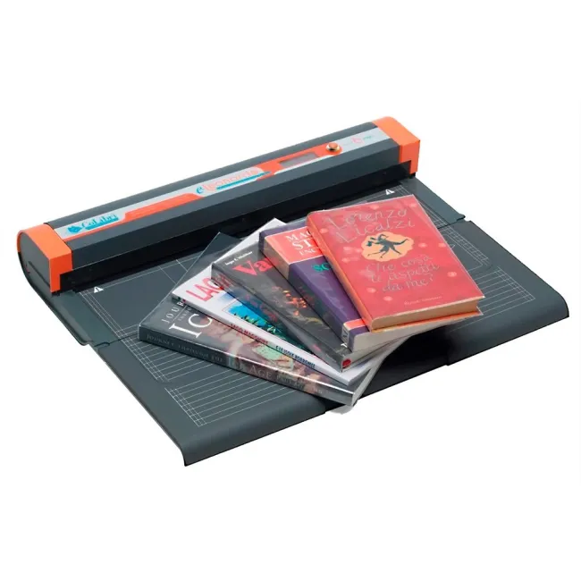 MAQUINA FORRADORA DE LIBROS COLIBRI E-LEONARDO LONGINTUD MAXIMA 500 MM