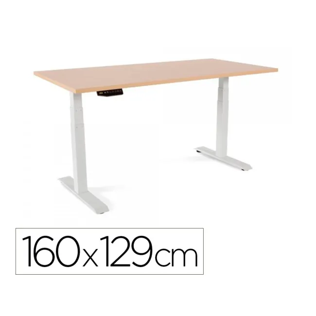 MESA ROCADA REGULABLE EN ALTURA ELECTRICAMENTE HASTA 129 CM ESTRUCT...