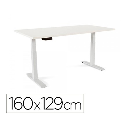 MESA ROCADA REGULABLE EN ALTURA ELECTRICAMENTE HASTA 129 CM ESTRUCT...