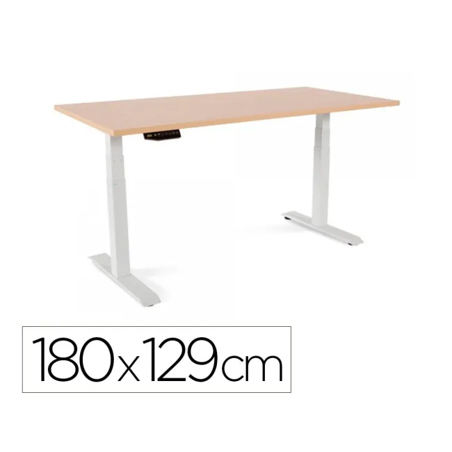 MESA ROCADA REGULABLE EN ALTURA ELECTRICAMENTE HASTA 129 CM ESTRUCT...