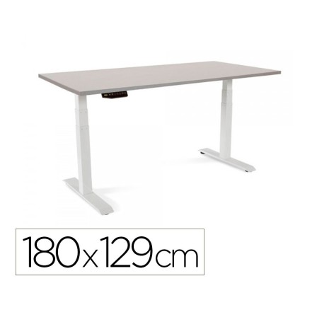 MESA ROCADA REGULABLE EN ALTURA ELECTRICAMENTE HASTA 129 CM ESTRUCT...