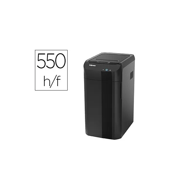 DESTRUCTORA DE DOCUMENTOS FELLOWES AUTOMAX 550C CAPACIDAD DE CORTE ...