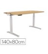 MESA DE OFICINA LEVADO BASE METAL ACERO PINTADO SISTEMA ELECTRICO R...