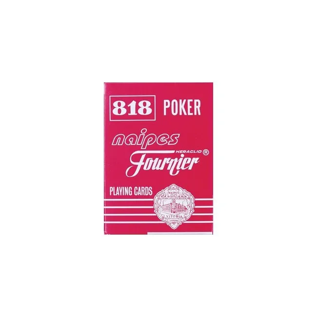 BARAJA FOURNIER POKER INGLES Y BRIDGE -818-55