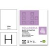 BLOC DE CARTAS LIDERPAPEL LISO HOLANDESA 40 HOJAS 60G/M2
