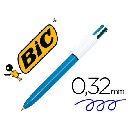 BOLIGRAFO BIC CUATRO COLORES