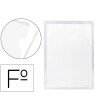 CARPETA DOSSIER UÑERO PLASTICO Q-CONNECT FOLIO TRANPARENTE