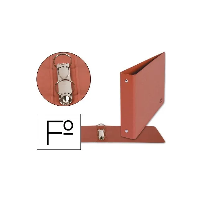 CARPETA DE 2 ANILLAS 25MM REDONDAS LIDERPAPEL FOLIO APAISADO CARTON...