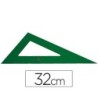 CARTABON FABER CASTELL 32 CM PLASTICO VERDE