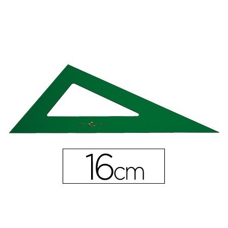 CARTABON FABER CASTELL 16 CM PLASTICO VERDE