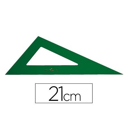 CARTABON FABER CASTELL 21 CM PLASTICO VERDE