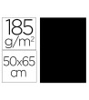 CARTULINA GUARRO NEGRA -50X65 CM -185 GR