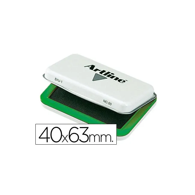 TAMPON ARTLINE Nº 00 VERDE -40X63 MM