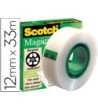 CINTA ADHESIVA SCOTCH-MAGIC 33 MT X 12 MM