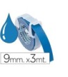 CINTA DYMO 9MM X 3MT AZUL -TRADICIONAL