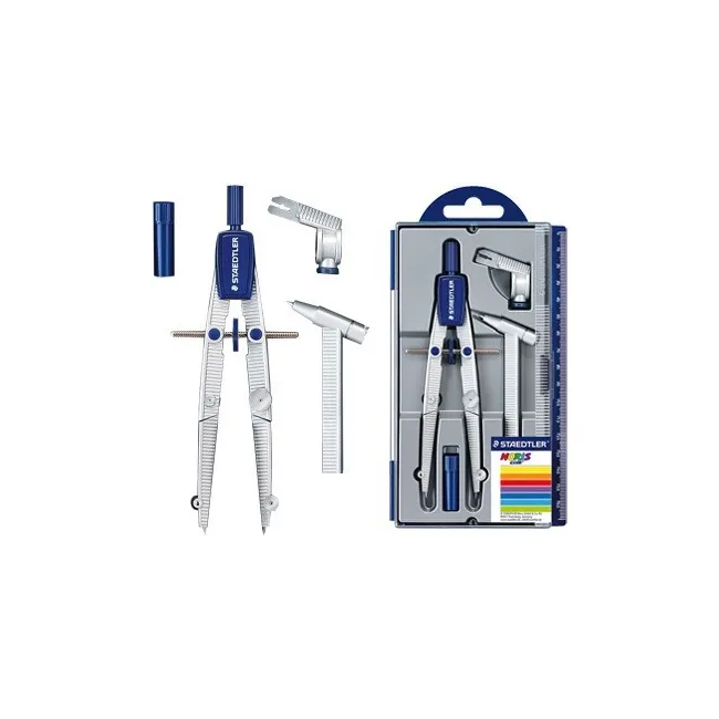 COMPAS STAEDTLER MICROMETRICO -CON ALARGADERA NORIS CLUB