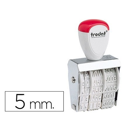 FECHADOR TRODAT 1020 DE 5 MM