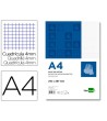 BLOC NOTAS LIDERPAPEL CUADRO 4MM A4 80 HOJAS 60G/M2