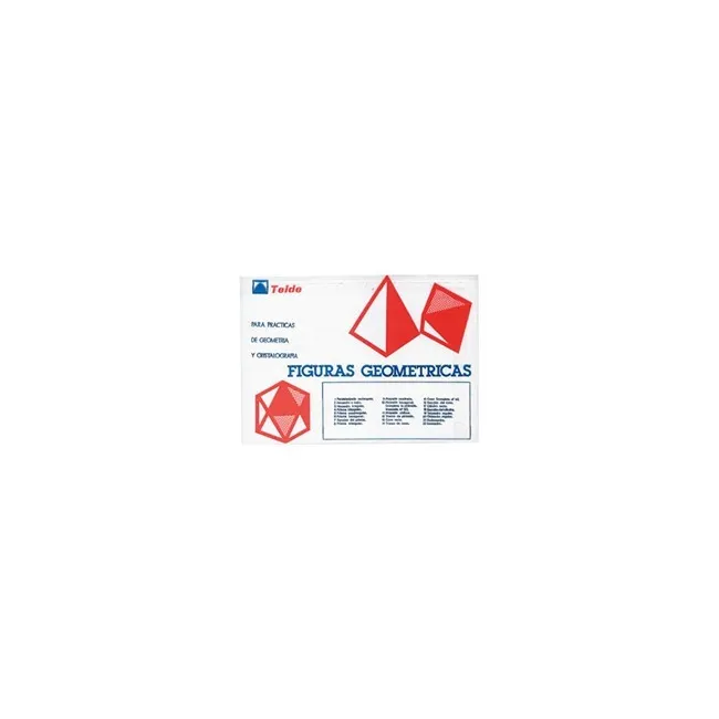 FIGURAS GEOMETRICAS TEIDE PAPEL DE 100 G/M². 3 HOJAS DE 33 X 23,7 C...