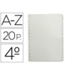 SEPARADOR ALFABETICO MULTIFIN PLASTICO 3002