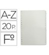 SEPARADOR ALFABETICO MULTIFIN PLASTICO 3005