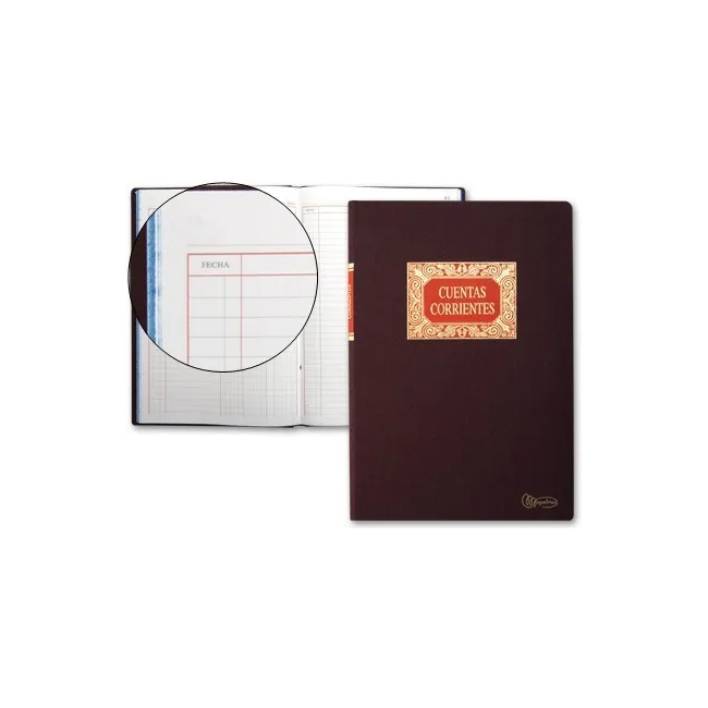 LIBRO MIQUELRIUS FOLIO 100 H. -CUENTAS CORRIENTES -DEBE HABER Y SALDO