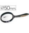 LUPA CRISTAL BIFOCAL 7509 50 MM. -MANGO CURVO