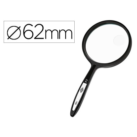 LUPA CRISTAL BIFOCAL 7508 62 MM. -MANGO CURVO