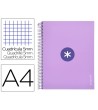 CUADERNO ESPIRAL LIDERPAPEL A4 MICRO ANTARTIK TAPA FORRADA120H 100 ...