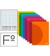 LIBRETA LIDERPAPEL 360 TAPA DE PLASTICO A4 48 HOJAS 90G/M2 CUADRO 3...
