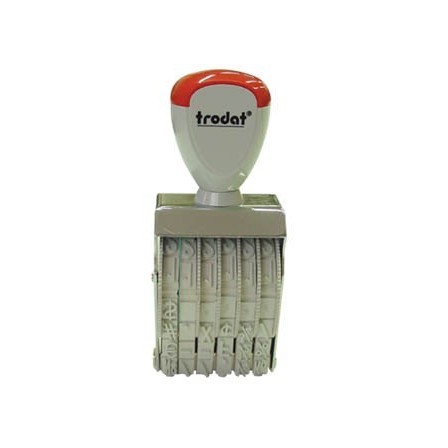 NUMERADOR TRODAT 1576 -DE 7 MM BANDAS