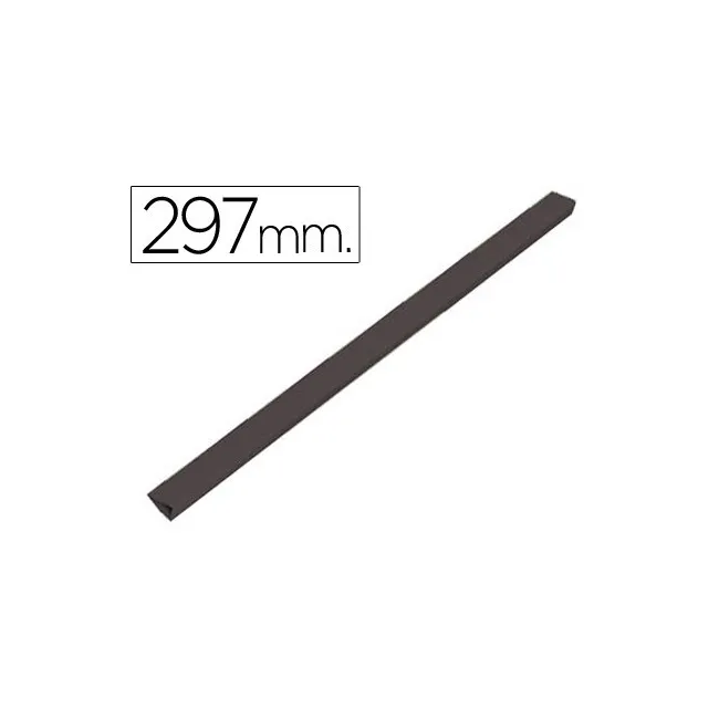 LOMERA PLASTICO DIN A4 NEGRA