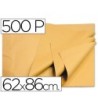 PAPEL MANILA 62X86 CREMA -PAQUETE DE 500 HOJAS