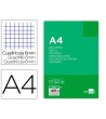 RECAMBIO LIDERPAPEL FOLIO 100 H 4TF-07 CUADRO 6 MM 4 TALADROS CON M...