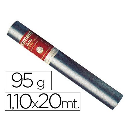 PAPEL VEGETAL DIAMANT 90-95 GR-ROLLO DE 1.10X20 MT