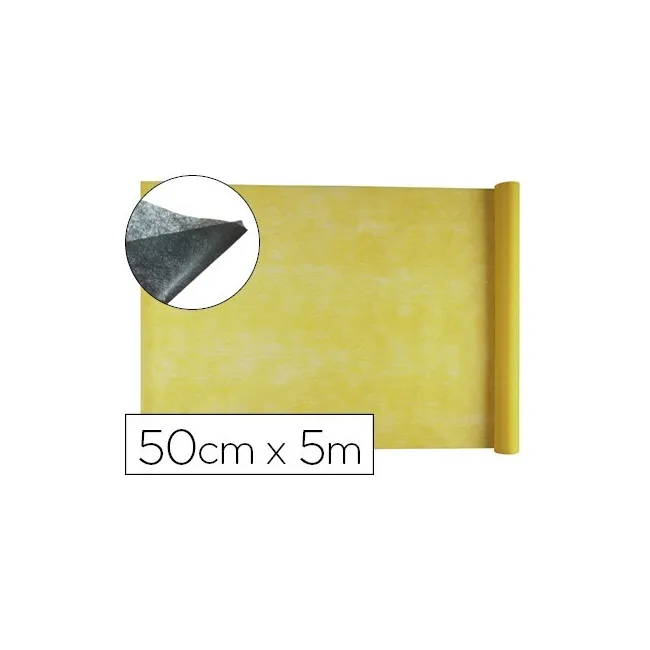 TEJIDO SIN TEJER LIDERPAPEL TERILENO 25 G/M2 ROLLO DE 5 MT AMARILLO