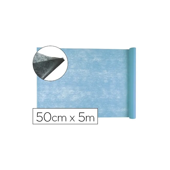TEJIDO SIN TEJER LIDERPAPEL TERILENO 25 G/M2 ROLLO DE 5 MT CELESTE