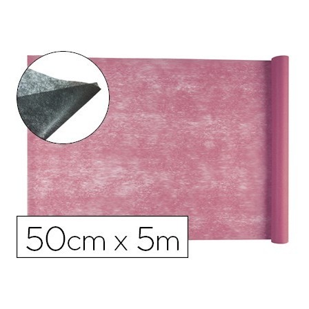 TEJIDO SIN TEJER LIDERPAPEL TERILENO 25 G/M2 ROLLO DE 5 MT ROSA