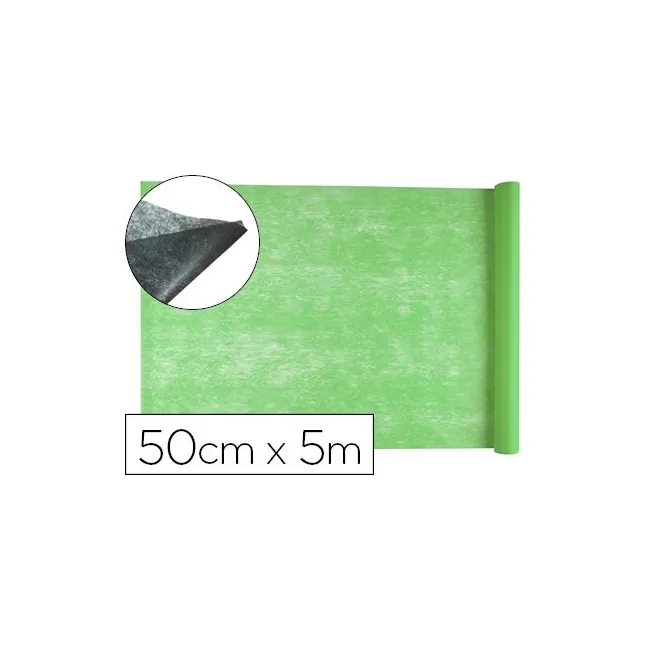 TEJIDO SIN TEJER LIDERPAPEL TERILENO 25 G/M2 ROLLO DE 5 MT VERDE