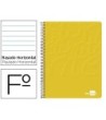 CUADERNO ESPIRAL LIDERPAPEL FOLIO WRITE TAPA BLANDA 80H 60GR HORIZO...