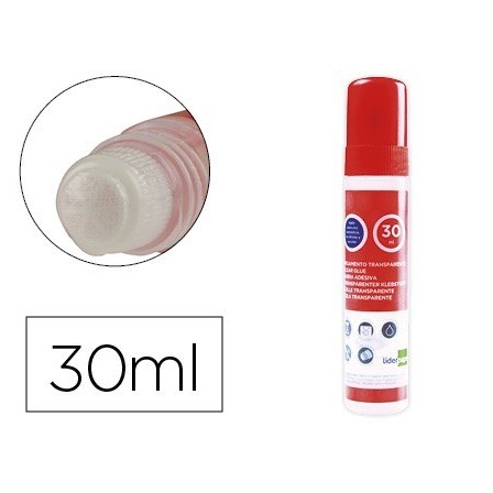 PEGAMENTO TRANSPARENTE LIDERPAPEL LIQUIDO PARA PAPEL 30 ML