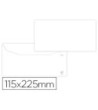 SOBRE LIDERPAPEL BLANCO 115X225 MM SOLAPA ENGOMADA PAPEL OFFSET 80 ...